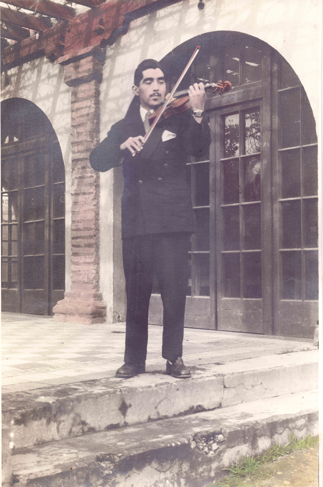 Victor «Gatito» Gallardo: obrero ferroviario y violinista de tango.