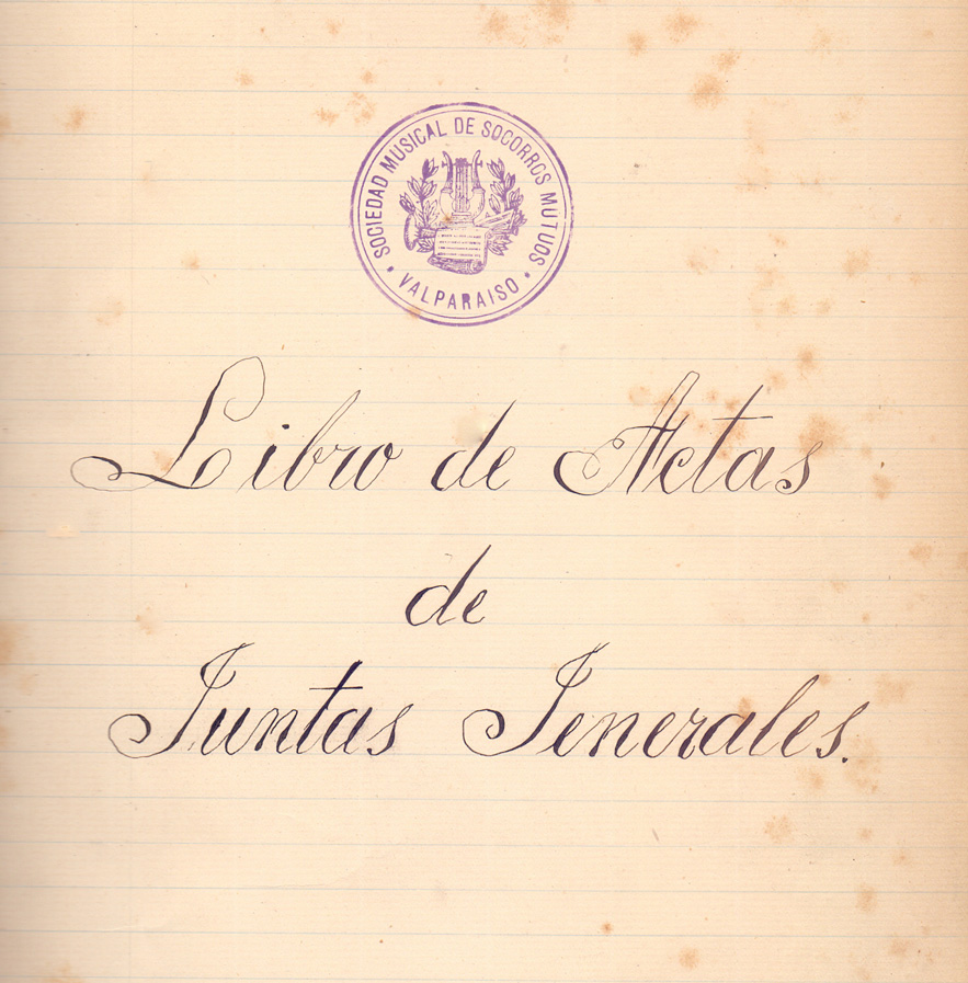 Libro de actas de juntas generales – 1893 1904